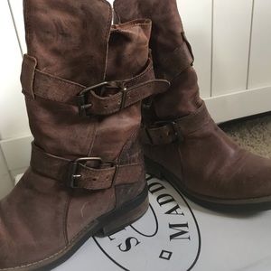 Steve Madden leather boots